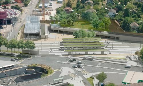 Halte Carouge Bachet